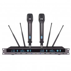 EW335 2-Channel G4-935 Digital Wireless Microphone System Stage Performance Karaoke SuperCardioid